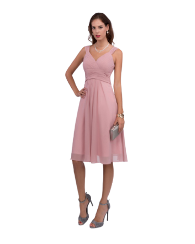 Robe courte de cocktail, Rose