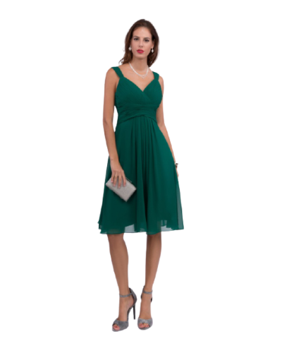 Robe courte de cocktail, Verte