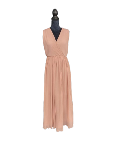 LIU.JO - Robe plissée en georgette, rose