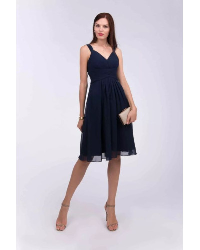 Robe courte de cocktail, Bleu marine