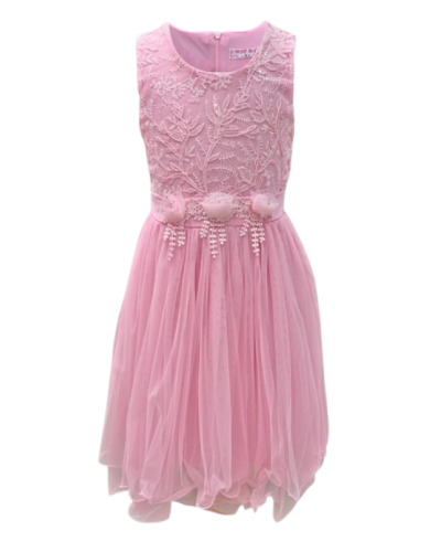 Robe de cérémonie enfant, Rose clair