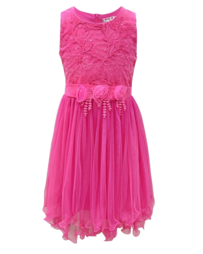 Robe de cérémonie enfant, Fuchsia