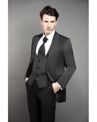 BARBERINI - Costume homme, Noir