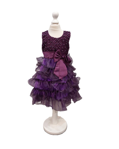 Robe de cérémonie enfant, Violet