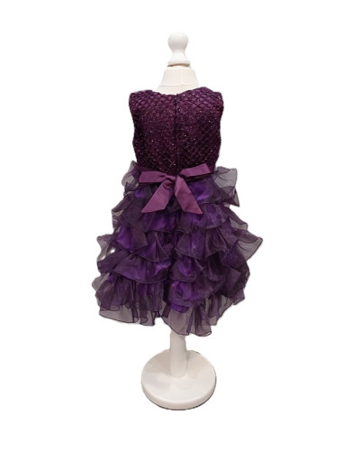 Robe de cérémonie enfant, Violet