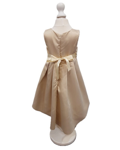 Robe de cérémonie enfant, Beige