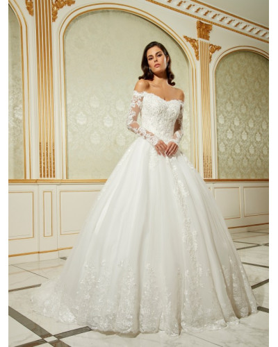 Robe de mariée Chloé, Blanche