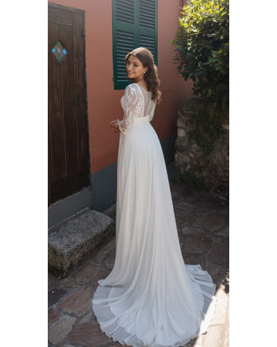 EMILY LOVE IN PARIS - Robe de mariée, manches 3/4, Passion, Ivoire