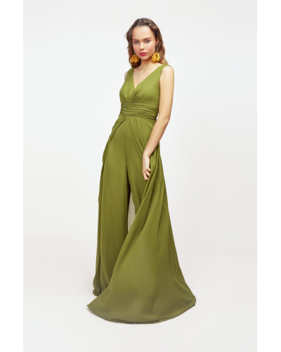 Combinaison femme, Vert Olive