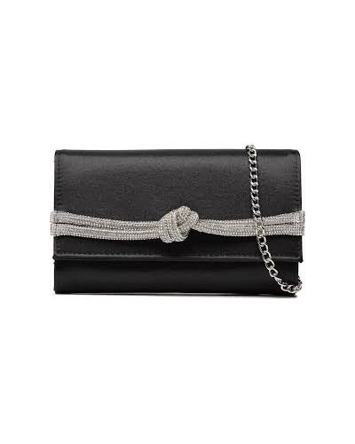 RINASCIMENTO - Pochette avec strass, Noire, Verte ou Rose