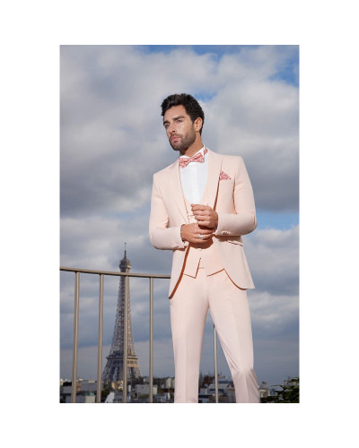 Costume de cérémonie, homme, Miami, Rose