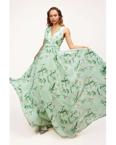 Robe longue de cocktail, Tilleul